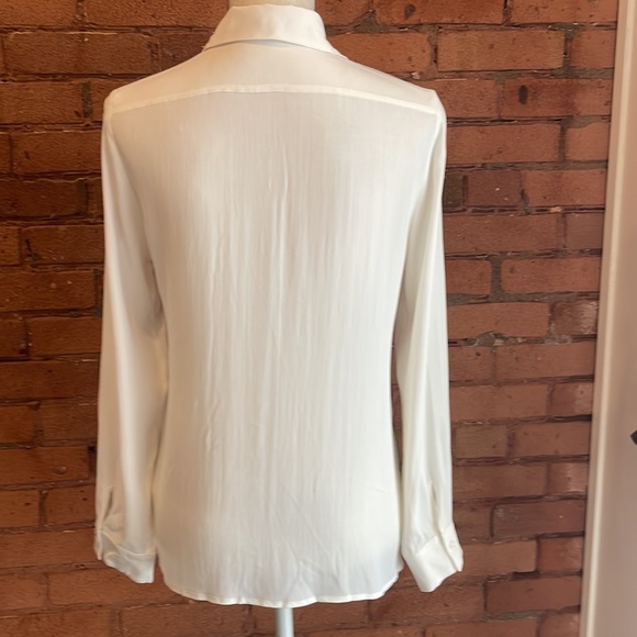 Who’s Who 100% Italian Silk Floral Blouse - Picture 4 of 7